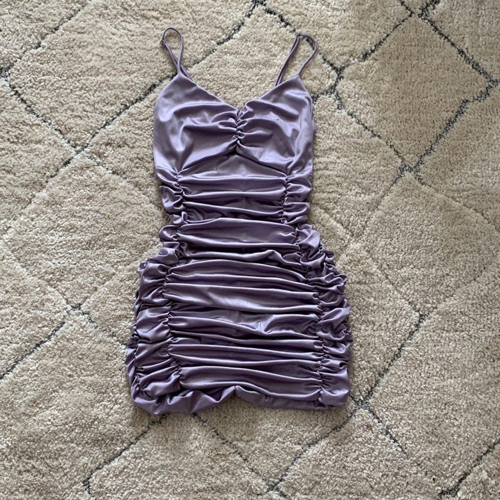 LILAC STRETCH DRESS